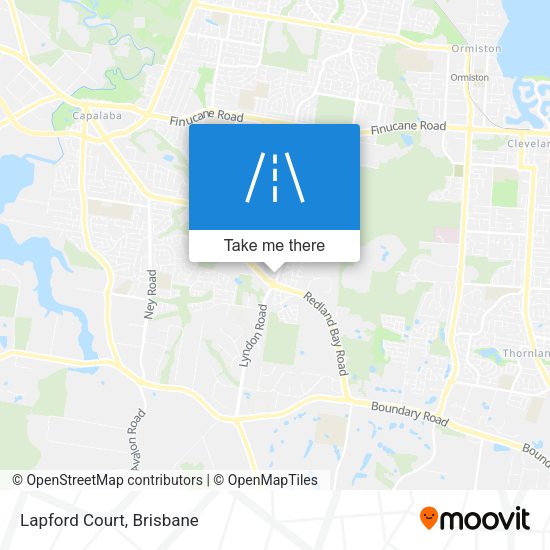 Lapford Court map