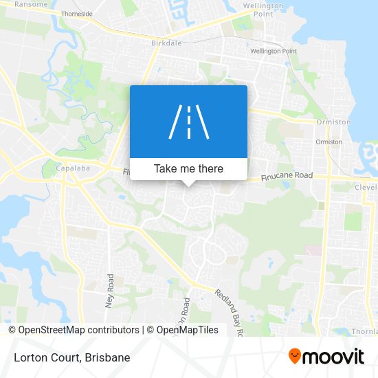 Lorton Court map