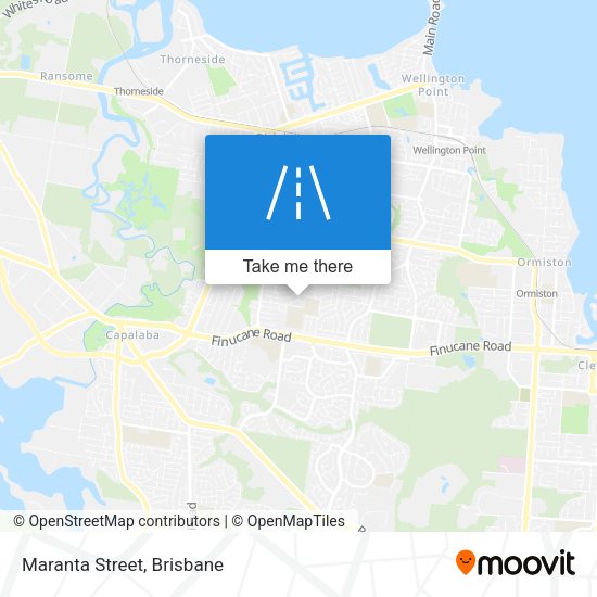 Maranta Street map