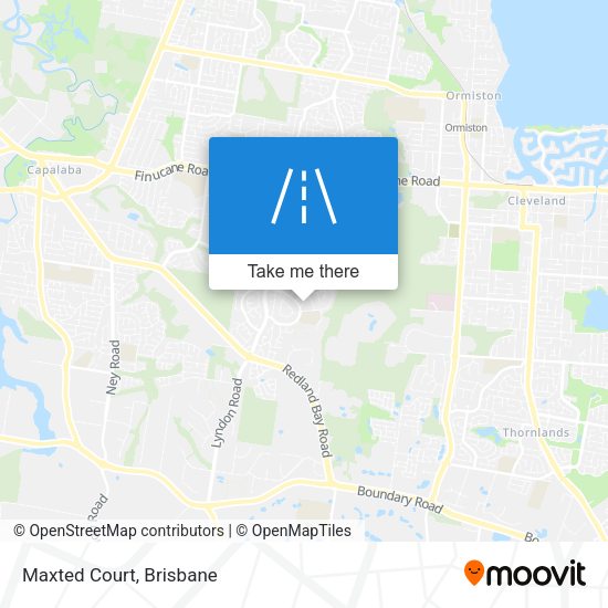 Maxted Court map