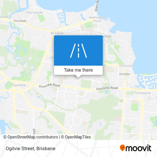Ogilvie Street map