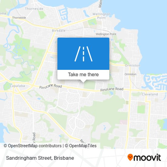 Sandringham Street map