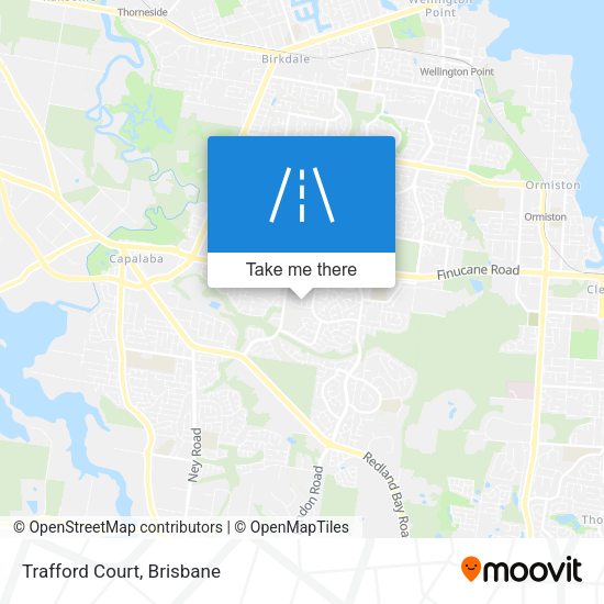 Trafford Court map