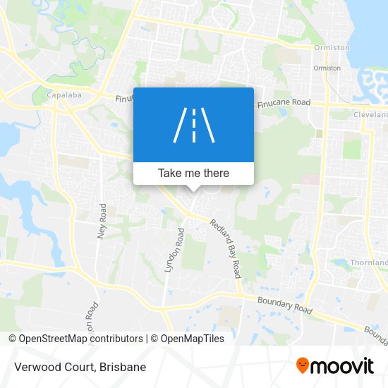 Verwood Court map