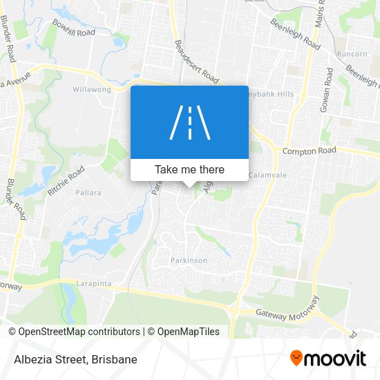Albezia Street map
