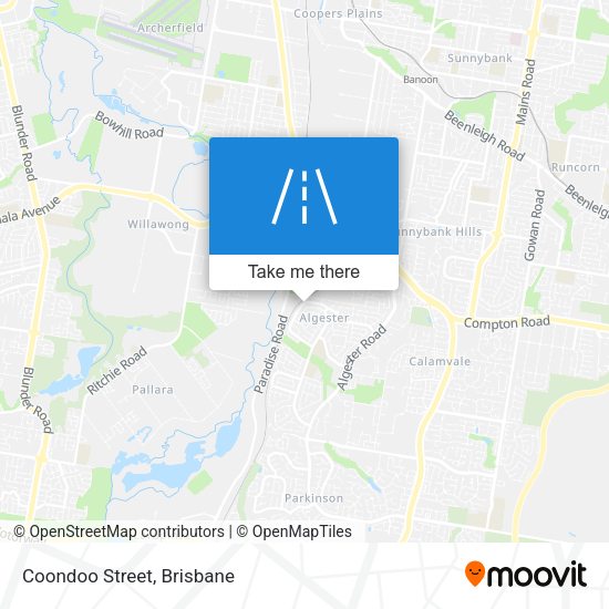 Coondoo Street map