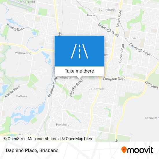 Daphine Place map