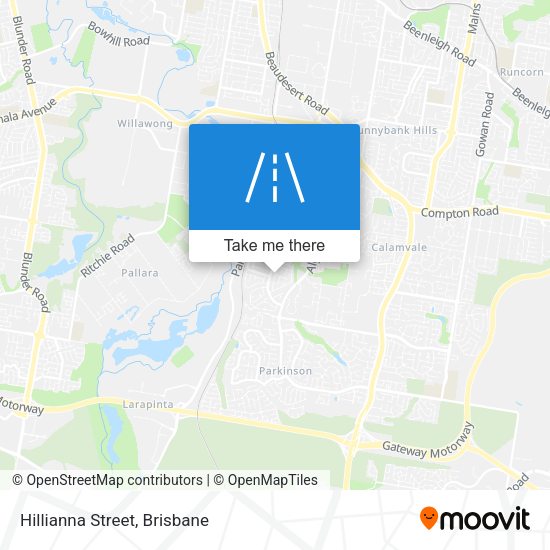 Hillianna Street map