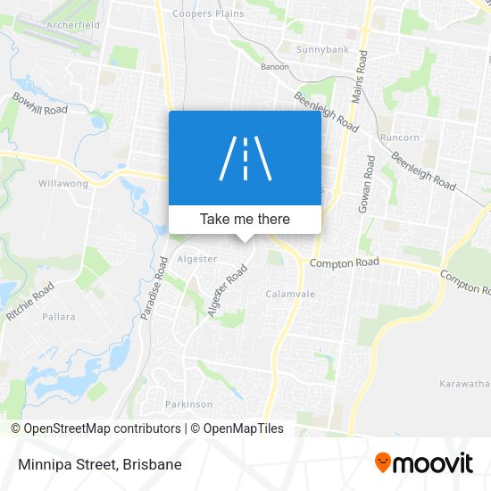 Minnipa Street map