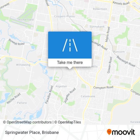 Springwater Place map