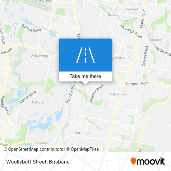 Woollybutt Street map