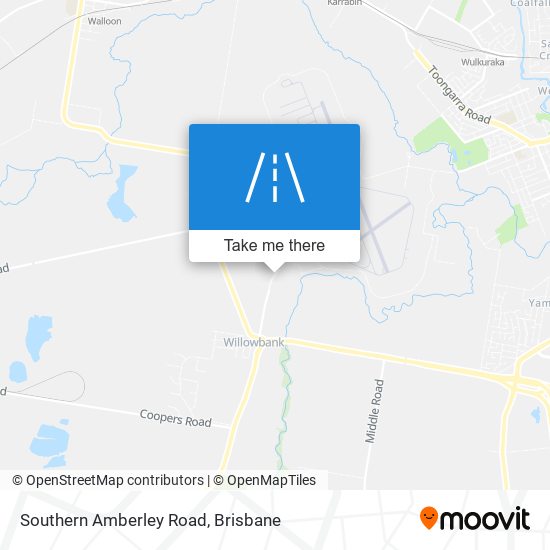 Southern Amberley Road map