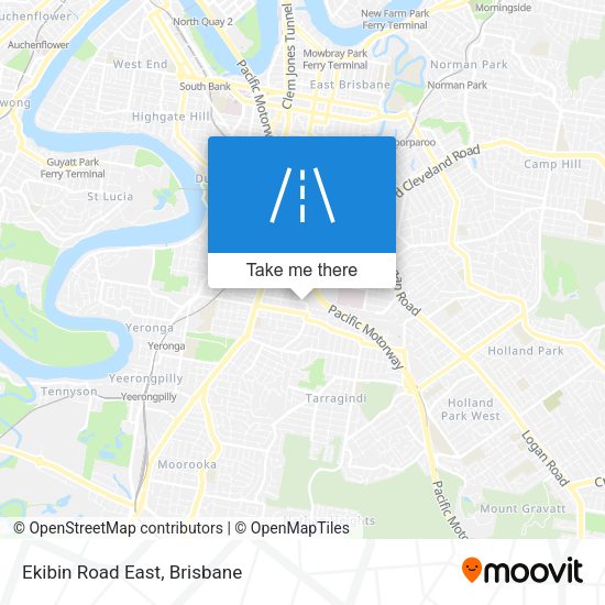 Ekibin Road East map
