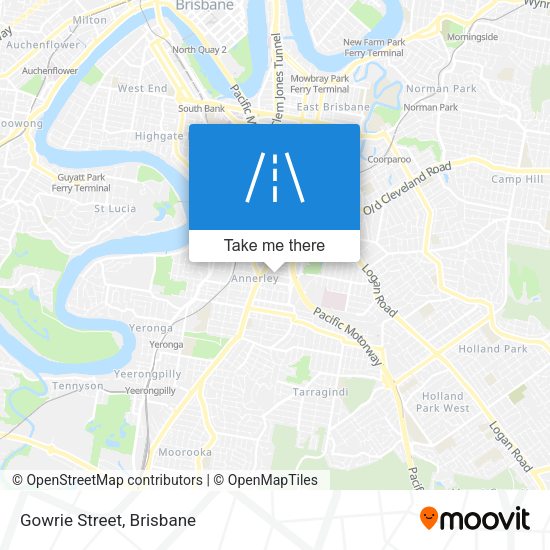 Gowrie Street map