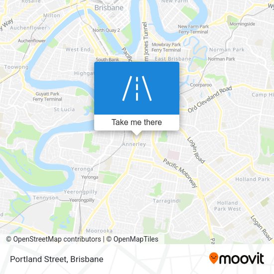 Portland Street map