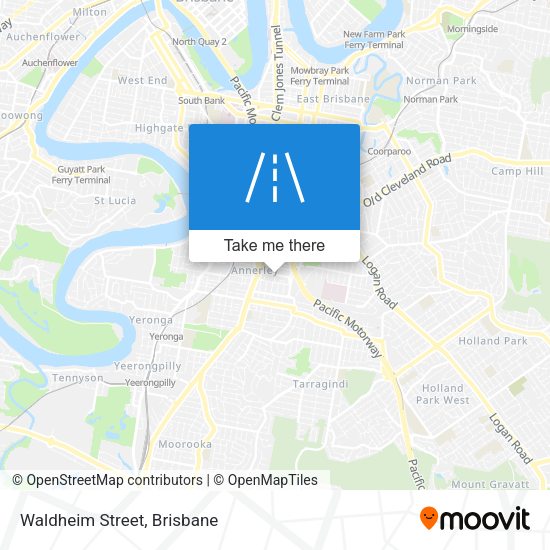 Waldheim Street map