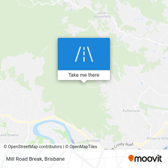 Mill Road Break map