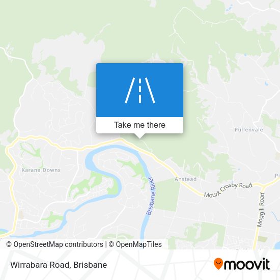 Wirrabara Road map