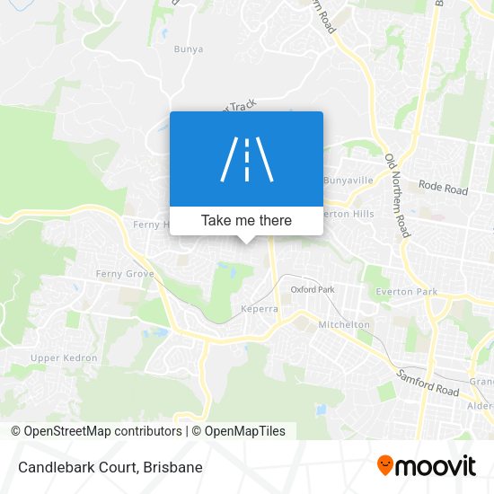 Candlebark Court map