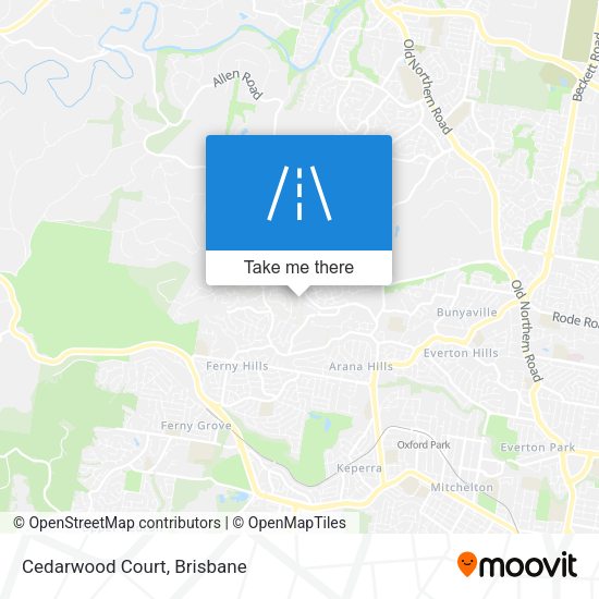 Cedarwood Court map