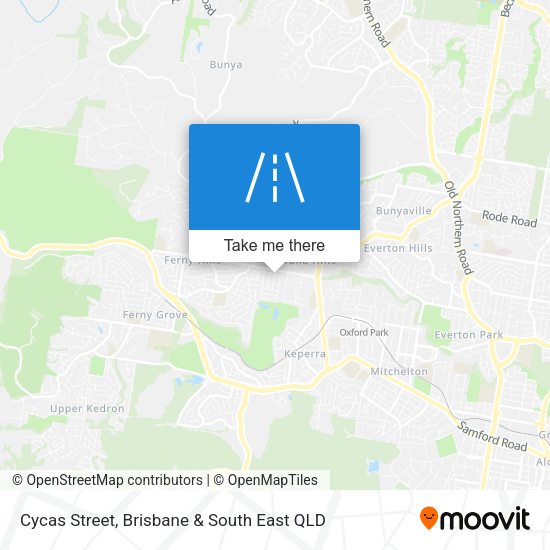 Cycas Street map