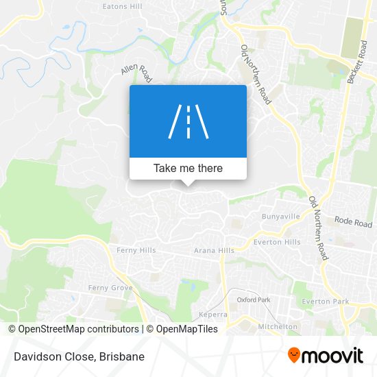 Davidson Close map