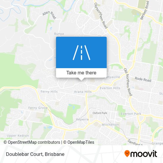 Doublebar Court map