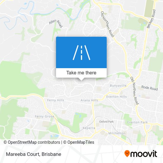 Mareeba Court map