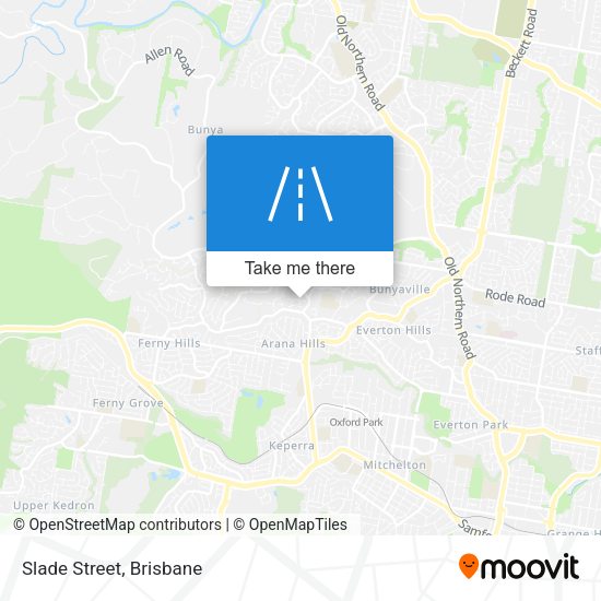 Slade Street map