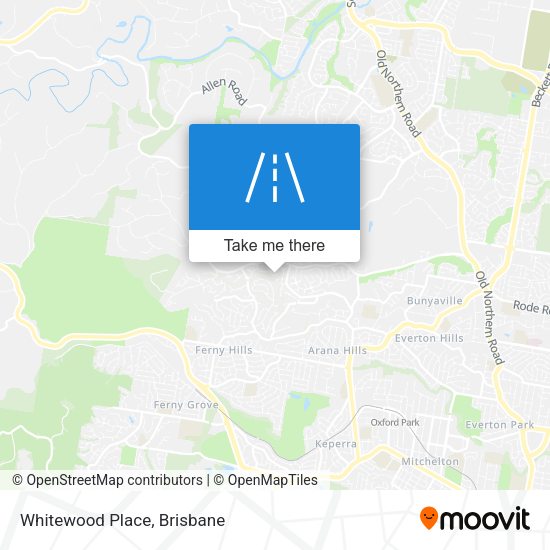 Whitewood Place map
