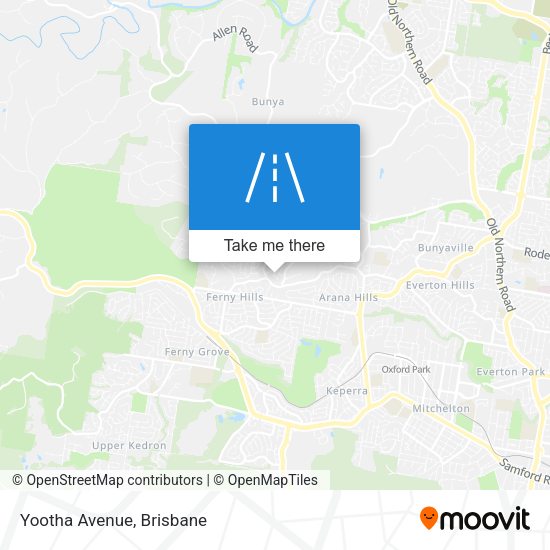Yootha Avenue map