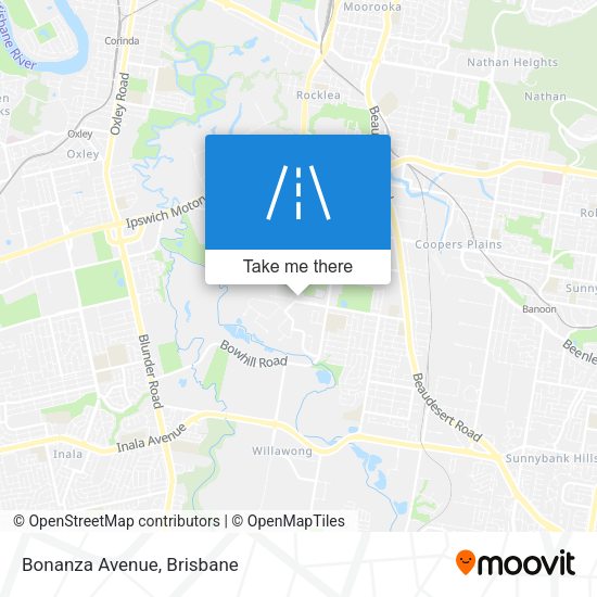Bonanza Avenue map