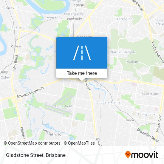 Gladstone Street map