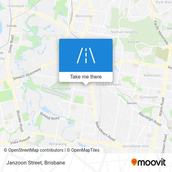 Janzoon Street map