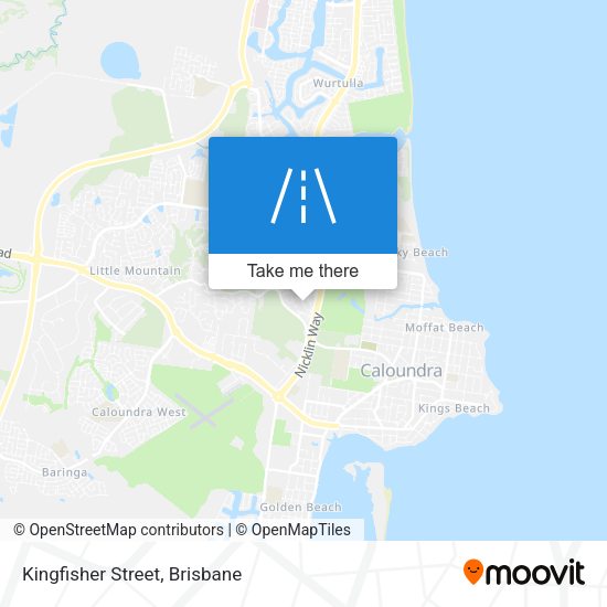 Kingfisher Street map