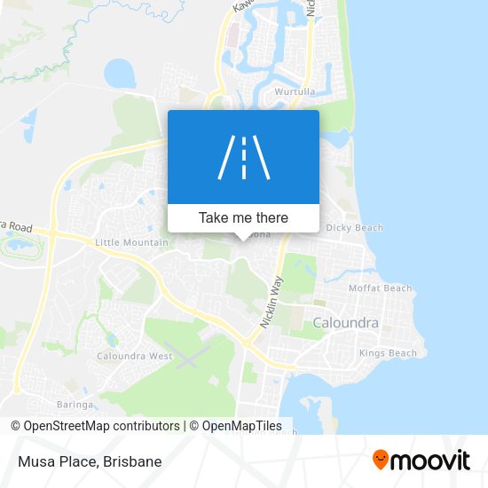 Musa Place map