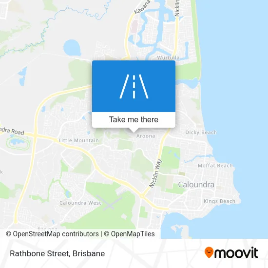 Mapa Rathbone Street