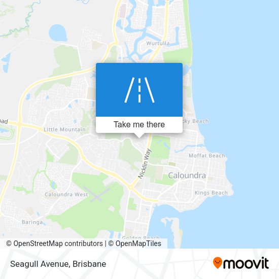 Seagull Avenue map