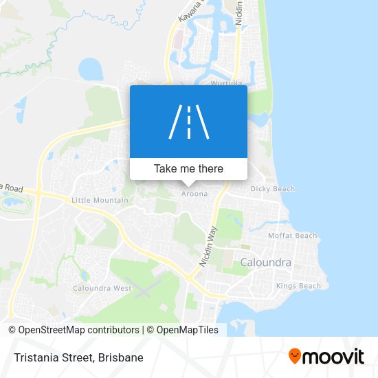 Tristania Street map