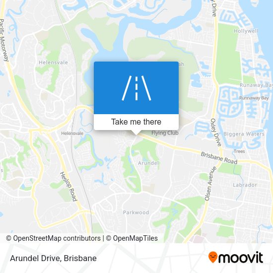 Arundel Drive map
