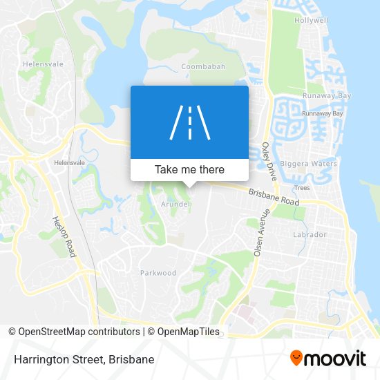 Harrington Street map