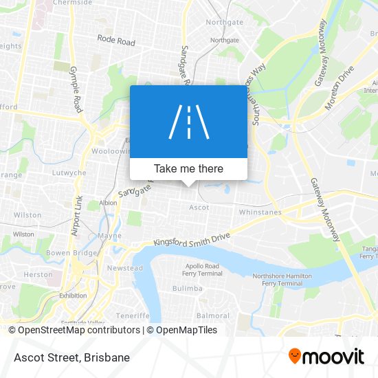 Ascot Street map