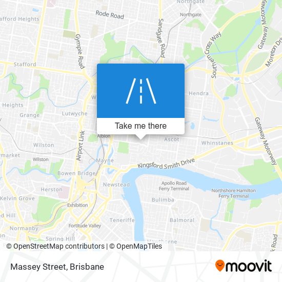 Mapa Massey Street