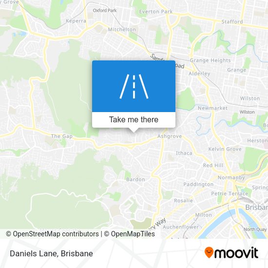 Daniels Lane map