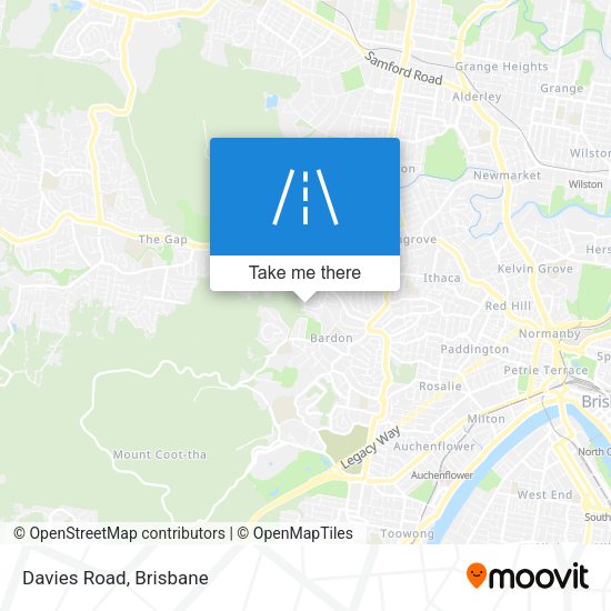 Davies Road map