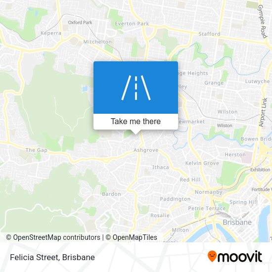 Felicia Street map
