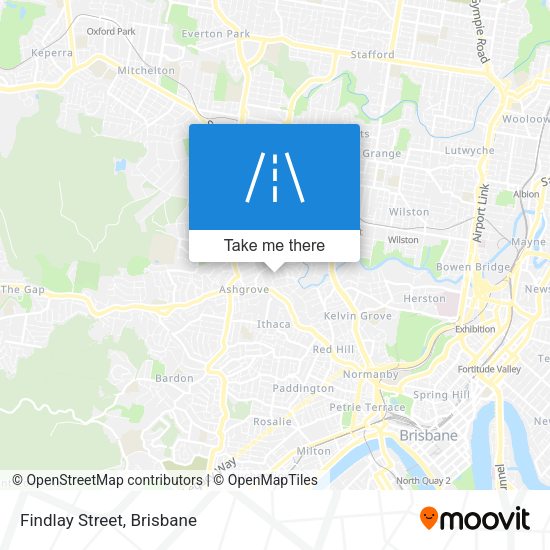 Findlay Street map