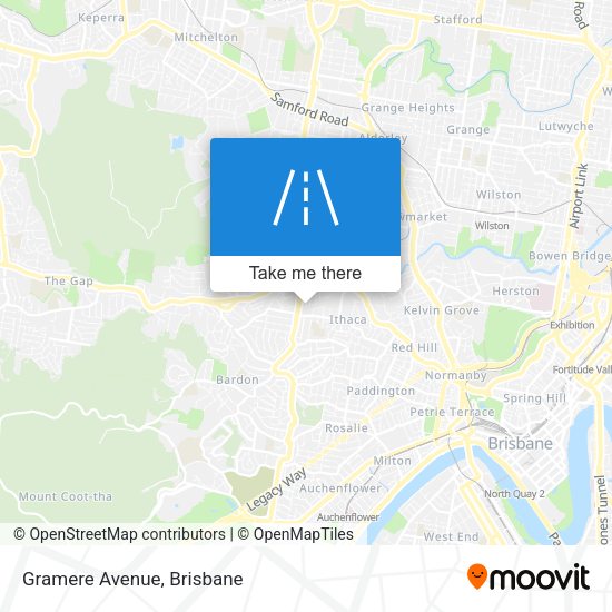 Gramere Avenue map