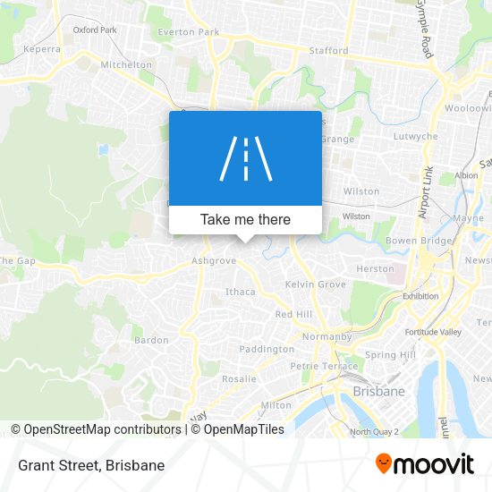 Grant Street map