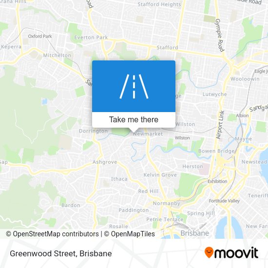Greenwood Street map